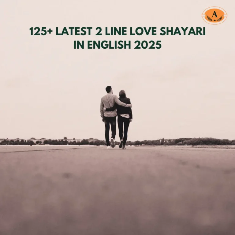 2 Line Love Shayari in English
