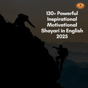 Inspirational Motivational Shayari in English