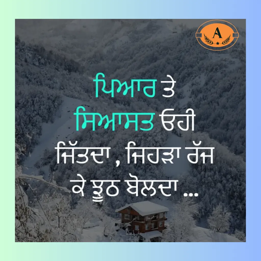 Punjabi Shayari Attitude Boy