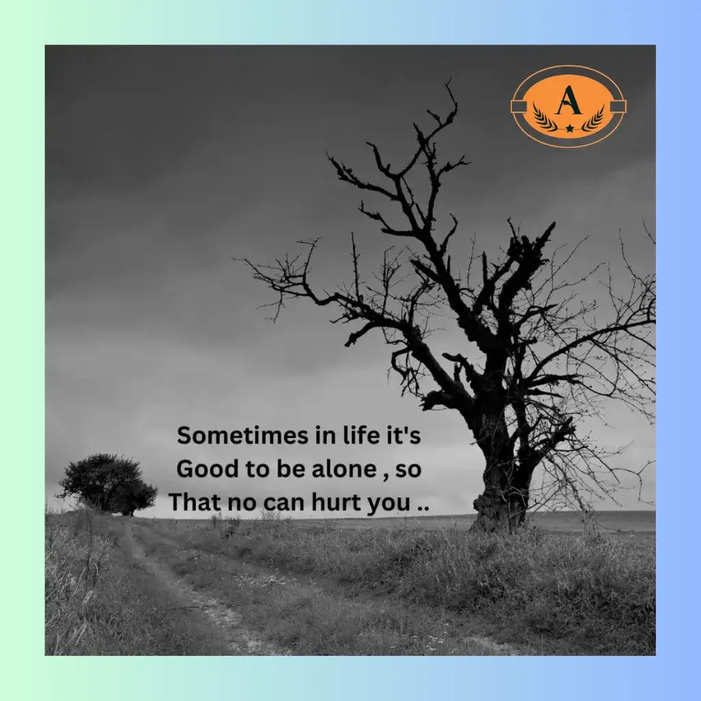 alone sad shayari in english_