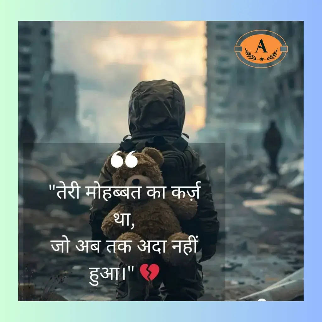 sad love shayari_
