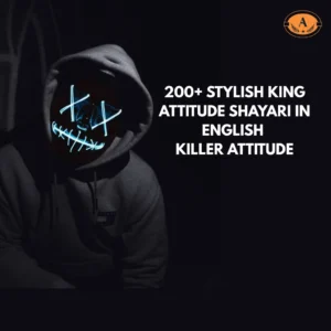 Attitude Shayari in English