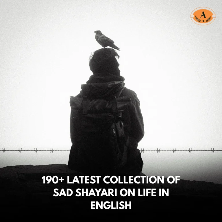 Sad Shayari on Life in English