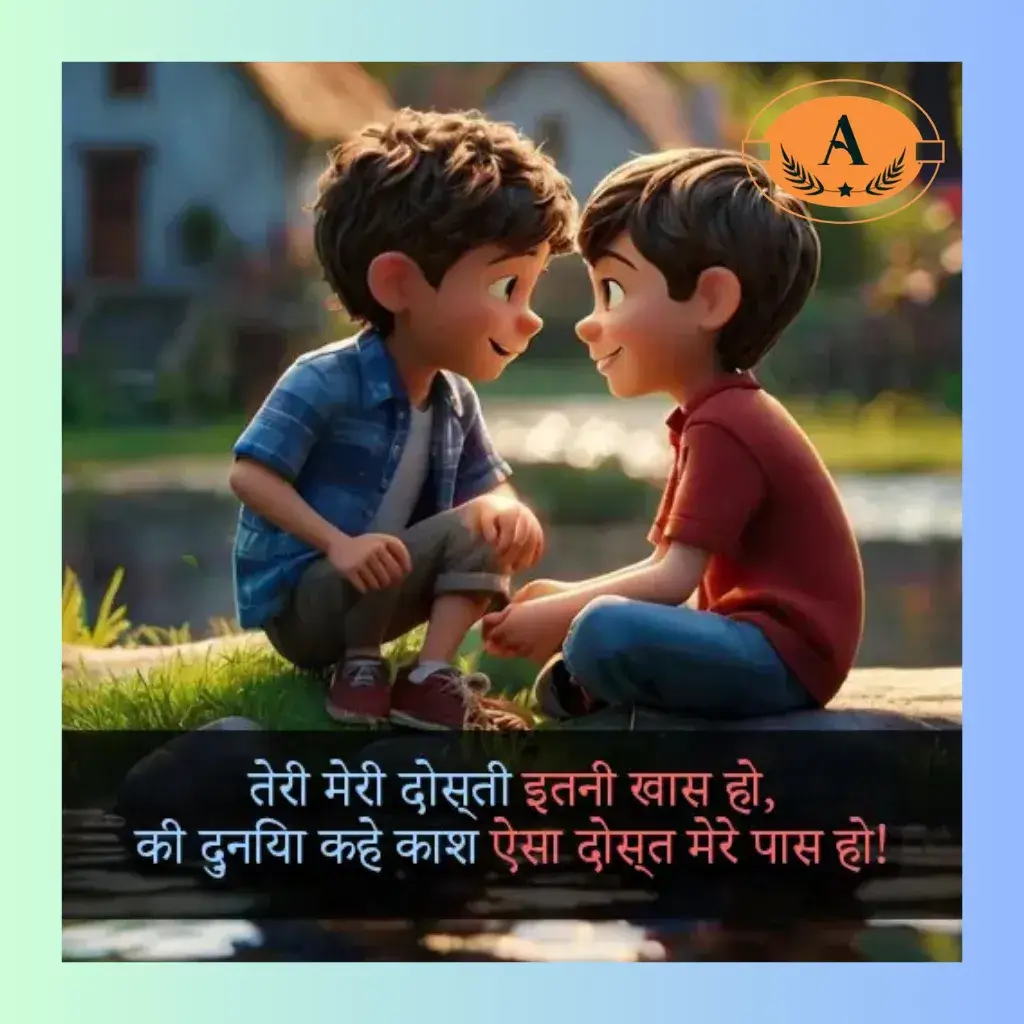 dosti attitude shayari 2 line_