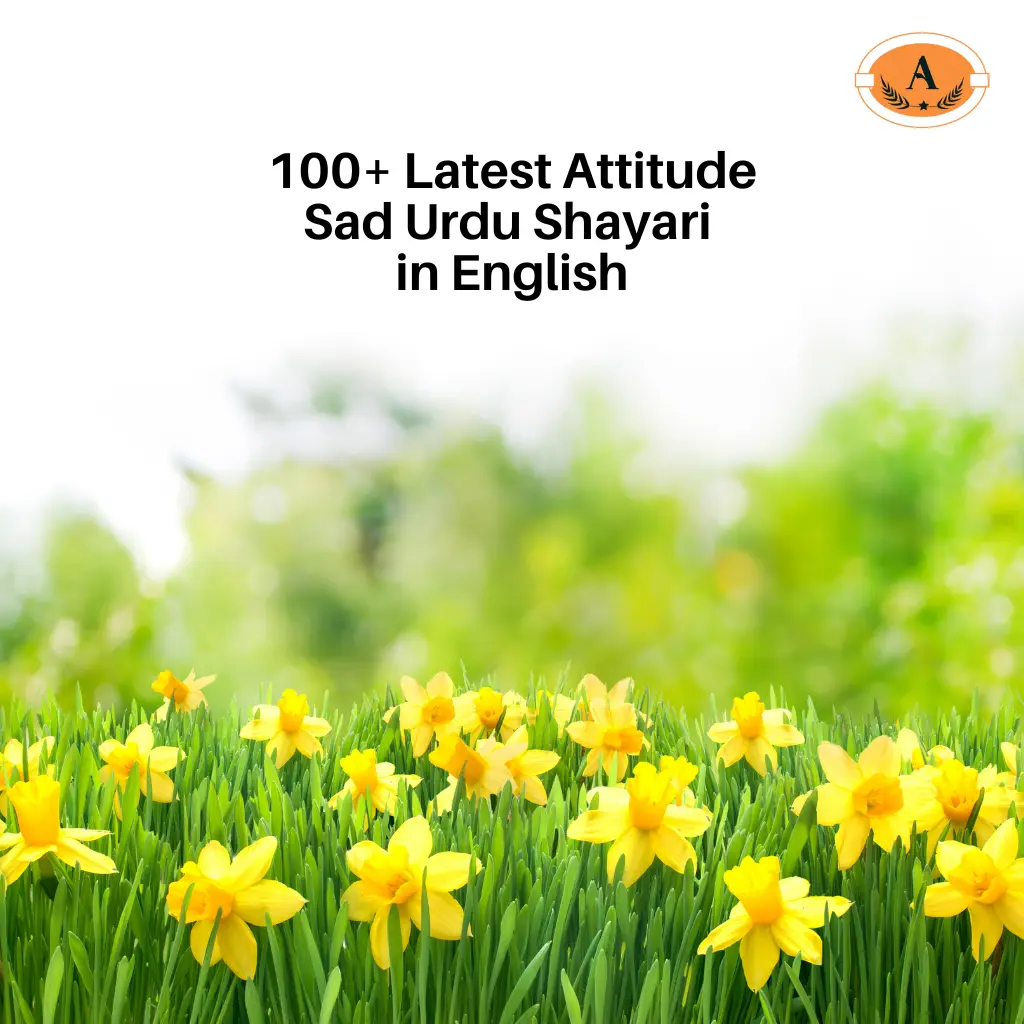 Urdu Shayari in English