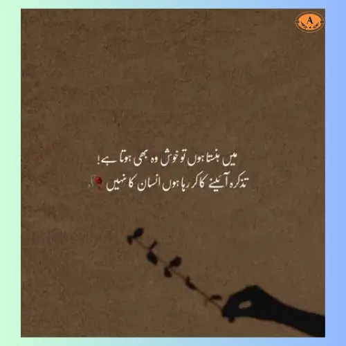 Sad Poetry in Urdu 2 Lines_