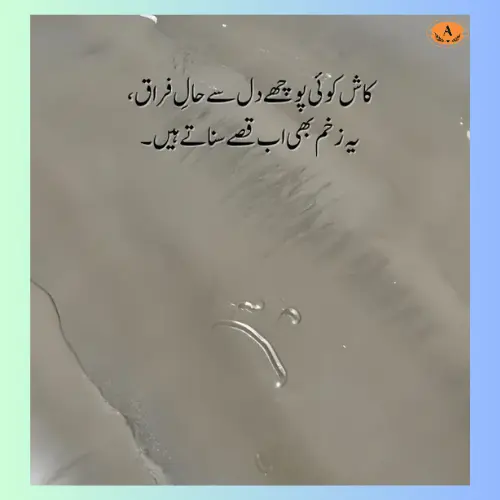 Sad Poetry in Urdu Text