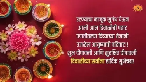 happy diwali wishes in marathi